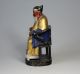 Antique C.  1900 Chinese Gilt Wood Figure Of A Seated Man Other Chinese Antiques photo 1
