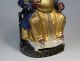 Antique C.  1900 Chinese Gilt Wood Figure Of A Seated Man Other Chinese Antiques photo 6