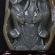 100 Natural Hetian Jade Hand - Carved Cai Buddha & Ruyi Statue Csy258 Other Antique Chinese Statues photo 2