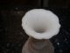 Antique Tall White Parian Vase - Sprigged On Grape Clusters Vases photo 4