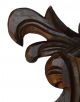 French Medieval Carved Wooden Heraldic Shield Arm,  Knight Wall Plaque Panel Other Antique Woodenware photo 4