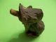 Small Hand Carved Wooden Troll - Gnome Carved Figures photo 9