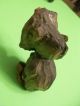 Small Hand Carved Wooden Troll - Gnome Carved Figures photo 1
