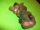 Small Hand Carved Wooden Troll - Gnome Carved Figures photo 4