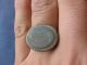 Ancient Roman Bronze Legionary Ring With Galley 1 - 2 Ct.  A.  D Rare Roman photo 6