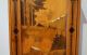 Art Nouveau Black Forest Fruitwood Stag Hunt Wall Cabinet Apothecary Key 1900-1950 photo 1