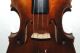 Fine Antique Jon.  Bapt.  Schweitzer 4/4 Master Violin - About 18. String photo 2