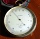 19th Century Short & Mason London Aneroid Barometer In Case Barometers photo 3