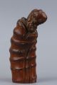 Exquisite Chinese Handmade Woodcarving Lohan Statue Other Antique Chinese Statues photo 1