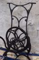 Vintage Treadle Sewing Machine Cast Iron Base,  Table Legs,  Industrial Age Sewing Machines photo 2