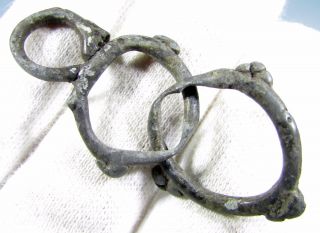 Very Rare Ancient Celtic Bronze Amulet - Wearable - 40 photo