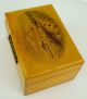 Antique Mauchline Ware Wooden Sewing Trinket Box The Beach,  Hastings Boxes photo 4