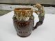 Antique Rockingham Harker 1840 Usa Houndhandled Mug Beer Stein Mugs & Tankards photo 2