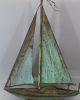 Small Handmade,  Full Body,  20thc Folk Art Copper Sailboat Weathervane,  Nr Weathervanes & Lightning Rods photo 3