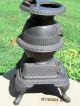 Little Charles Noble Antique Cast Iron Wood/coal Pot Belly Stove Dated 1888 Stoves photo 2
