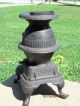 Little Charles Noble Antique Cast Iron Wood/coal Pot Belly Stove Dated 1888 Stoves photo 3