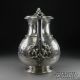 Tiffany & Co.  Sterling Silver Coffee Pot,  Engraved Design,  Raised Masks,  19th C. Other Antiquities photo 4