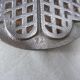 Antique French Cast Iron Waffle Maker Press Heart Wrought Iron Pancake - 19th C. Hearth Ware photo 6
