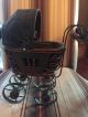 Vintage Antique Doll Baby Carriage - Wood & Metal - Decor Baby Carriages & Buggies photo 1