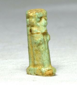 Ancient Egyptian Faience Amulet Of Ptah,  C.  664 - 332 B.  C. photo