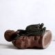 Chinese Yixing Zisha Handmade Carved Boy Statue Csy904 Other Antique Chinese Statues photo 5