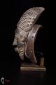 Discover African Art: Baule Mask From Ivory Coast W/custom Base Sculptures & Statues photo 1