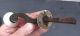 Antique Hand Crank Bronze Door Bell Taylor ' S Patent 1860 Civil War Era Door Bells & Knockers photo 5