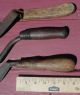 3 Vintage Hand Scythe / Sickle - Primitive Farm Tools (1) Village Blacksmith Primitives photo 2