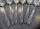 6 Queen Bess Ii Oval Soup Spoons By Oneida Community Tudor Plate Silver Plate K Flatware & Silverware photo 1