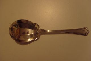 1 Wallace,  Solid Sterling Silver Serving Spoon,  8 1/2 