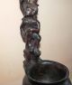 Vintage African Carved Wooden Tribal Art.  Wooden Ladle 12.  5 Inches Long Other African Antiques photo 2