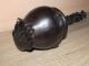 Vintage African Carved Wooden Tribal Art.  Wooden Ladle 12.  5 Inches Long Other African Antiques photo 4
