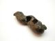Fine Antique African Ghana Ashanti Akan Bronze Gold Weight,  Peanut Form Other African Antiques photo 3