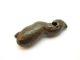 Fine Antique African Ghana Ashanti Akan Bronze Gold Weight,  Peanut Form Other African Antiques photo 8