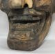 A170: Very Old Japanese Wood Carving Big Noh Mask Of Jealous Female Demon Hannya Masks photo 5