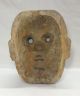 A170: Very Old Japanese Wood Carving Big Noh Mask Of Jealous Female Demon Hannya Masks photo 8