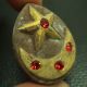 Dao - Pao - Boon - Jin Embed Red Gem Lp Pina Sanomlao Thai Amulet Best Progres & Luck Amulets photo 2
