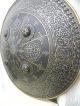 Antique Indo Persain Turkish Warrior Shield Engrave Arabic Calligraphy Islamic photo 1