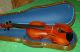 Fine Antique German 4/4 Master Violin - Brandmaked Stainer String photo 6