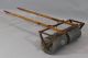 Antique 19thc Miniature Handmade Salesman Sample Horse Drawn Roller,  Nr Other Mercantile Antiques photo 2