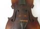 Antique 19th Century 4/4 Violin With Old Case Green String photo 2
