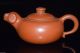 Old Chinese Yixing Zisha Teapot Craftsmanship Zodiac Purple Sand Teapots Dog Teapots photo 2