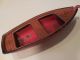 Antique Pressed Steel Tin Lithographed Marx Toy Pond Boat 1940s 50s Model Ships photo 7