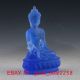 Chinese Coloured（18 - 19th） Glaze Hand - Carved Buddha Statue Buddha photo 4
