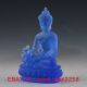 Chinese Coloured（18 - 19th） Glaze Hand - Carved Buddha Statue Buddha photo 5