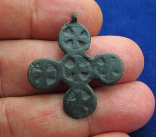 Templars - Knights Bronze Cross 15th Century Ad Rare Relic (1479 -) photo