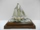 The Sailboat Of Silver960 Of Japan.  2 Masuts.  Takehiko ' S Work. Other Antique Sterling Silver photo 2