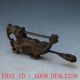 Rare Collectibles Chinese Old Style Brass Carved Dragon Lock With Key Other Antique Chinese Statues photo 1