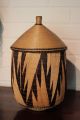 Rwanda Old African Basket Tutsi Ancien Pannier D ' Afrique Afrika Africa Mand Other African Antiques photo 2