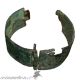 Scarce,  British Found Intaglio Bronze Bracelet 700 - 900 Ad Roman photo 1